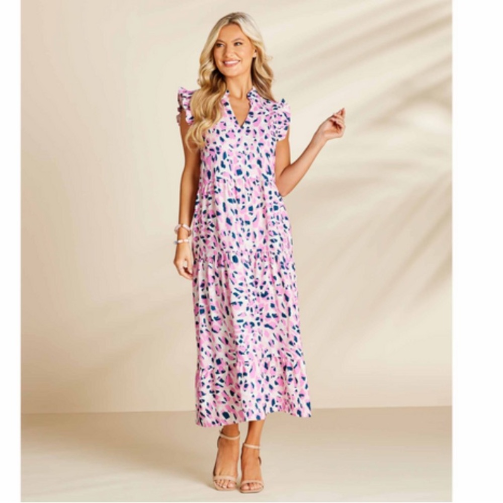 Mud Pie Tiered Maxi Dress